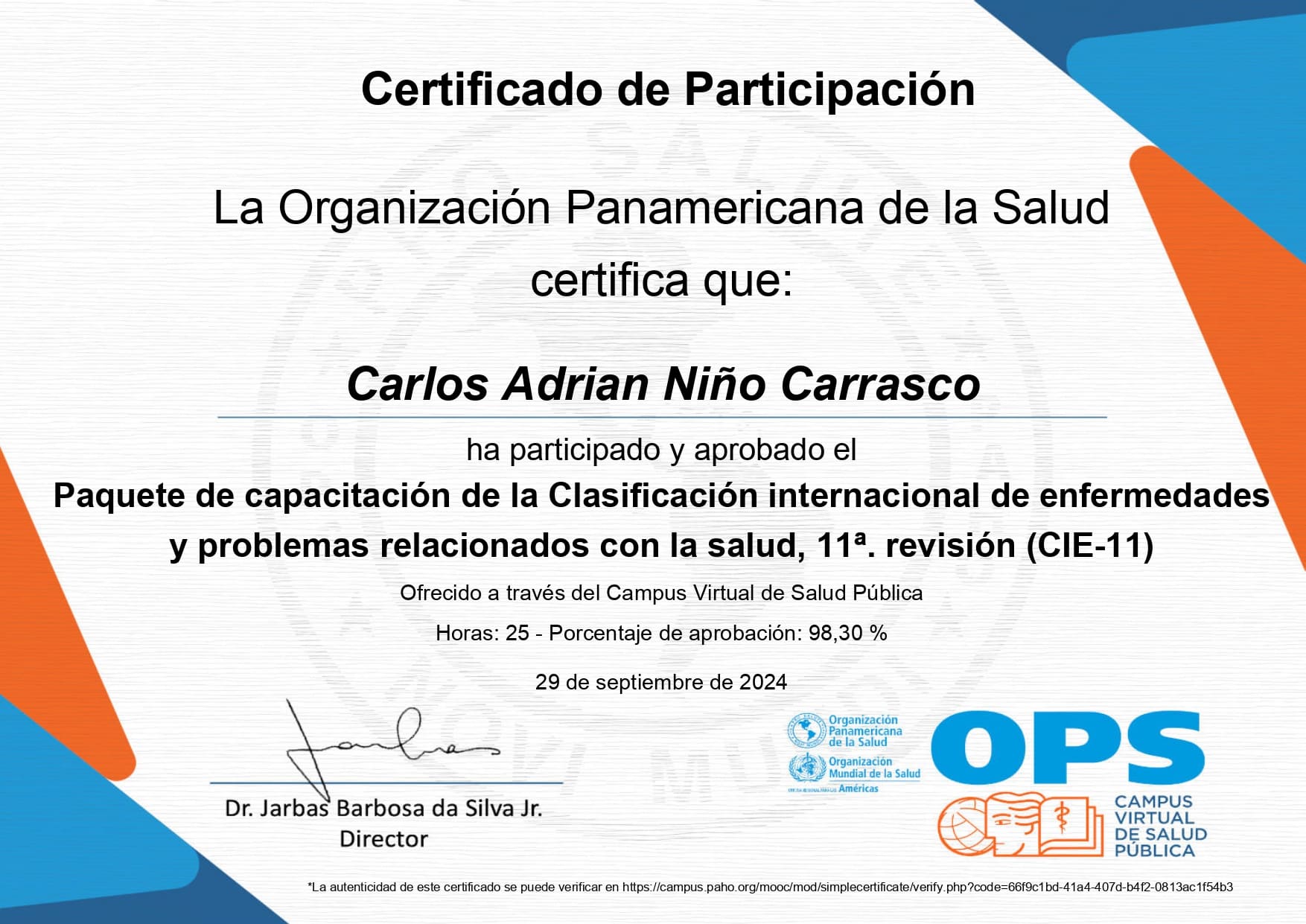 Certificado 7